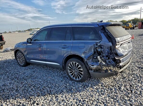 5LM5J7WC4MGL05455 2021 LINCOLN AVIATOR Blue Rear left