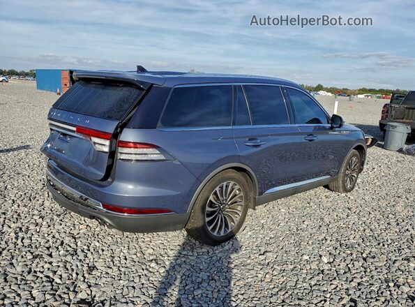 5LM5J7WC4MGL05455 2021 LINCOLN AVIATOR Blue Rear right