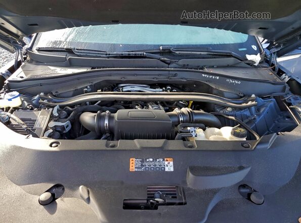 5LM5J7WC4MGL05455 2021 LINCOLN AVIATOR Blue Engine compartment view
