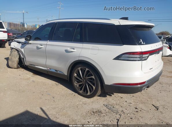 5LM5J7WC4SGL11009 2025 LINCOLN AVIATOR Белый Задняя левая четверть