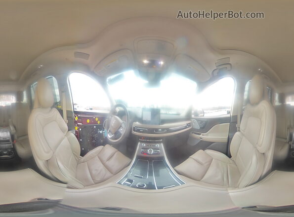 5LM5J7XC2NGL08676 2022 LINCOLN AVIATOR Бордовый Панорамный вид салона 360°
