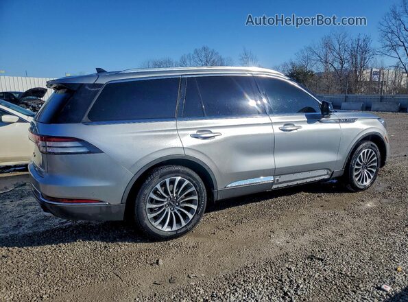 5LM5J7XC2RGL06738 2024 LINCOLN AVIATOR Серебряный Задняя правая четверть