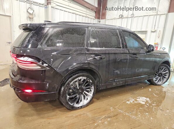 5LM5J7XC2SGL15848 2025 LINCOLN AVIATOR Черный Задняя правая четверть