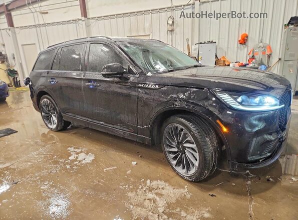 5LM5J7XC2SGL15848 2025 LINCOLN AVIATOR Черный Передняя правая четверть