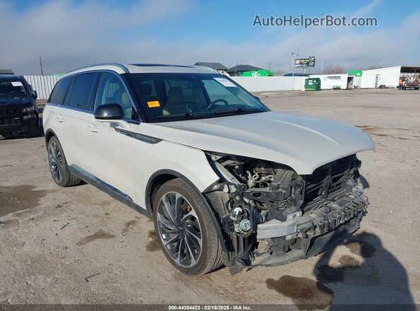 5LM5J7XC3LGL00616 2020 LINCOLN AVIATOR Серый Передняя правая четверть