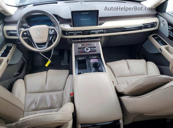 5LM5J7XC3NGL02210 2022 LINCOLN AVIATOR Черный Вид панели приборов