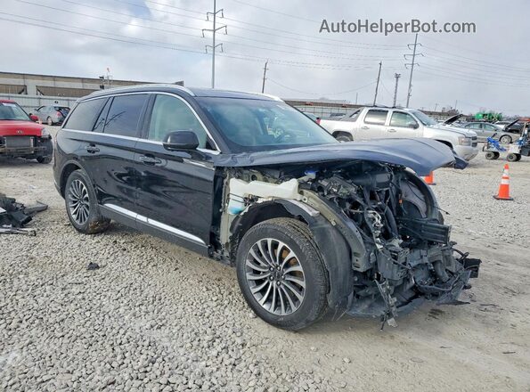 5LM5J7XC3NGL02210 2022 LINCOLN AVIATOR Черный Передняя правая четверть