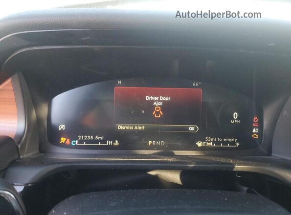 5LM5J7XC6RGL10775 2024 LINCOLN AVIATOR Black Widok zestawu wskaźników
