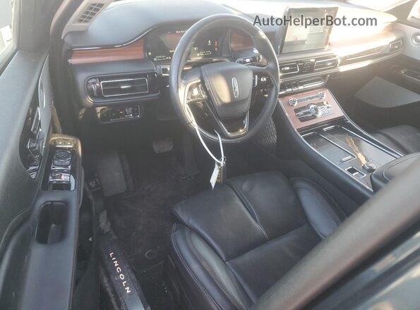 5LM5J7XC6RGL10775 2024 LINCOLN AVIATOR Black Widok deski rozdzielczej