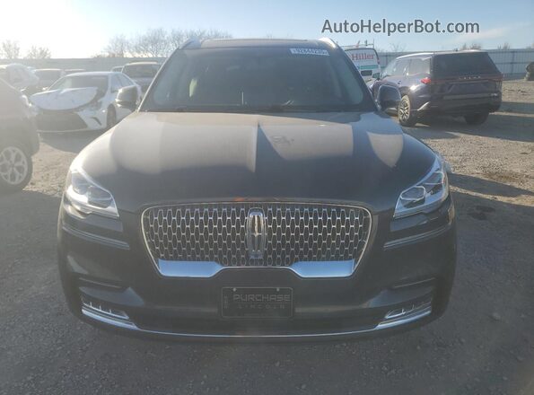 5LM5J7XC6RGL10775 2024 LINCOLN AVIATOR Black Widok z przodu