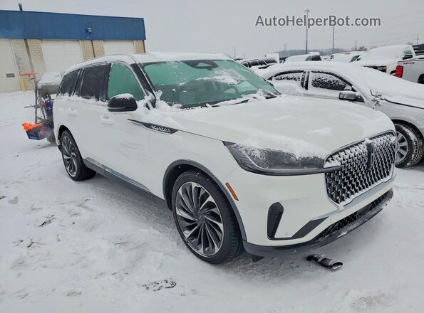 5LM5J7XCXTGL02783 2026 LINCOLN AVIATOR Белый Передняя правая четверть