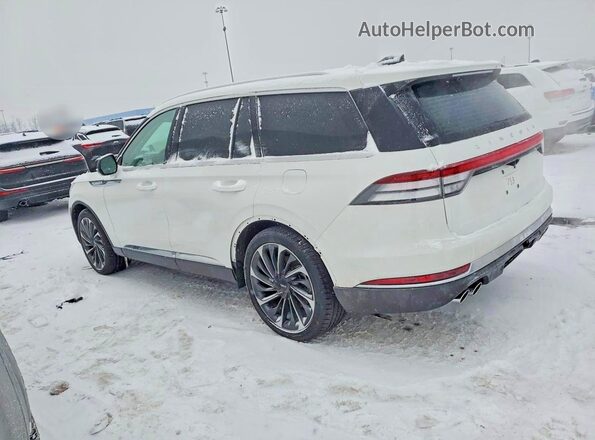5LM5J7XCXTGL02783 2026 LINCOLN AVIATOR Белый Задняя левая четверть