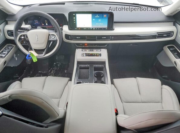 5LM5J7XCXTGL02783 2026 LINCOLN AVIATOR Белый Вид панели приборов