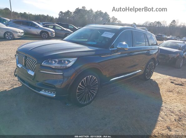 5LM5J9XC0LGL04957 2020 LINCOLN AVIATOR Черный Передняя левая четверть