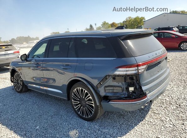 5LM5J9XC8SGL29538 2025 LINCOLN AVIATOR Синий Задняя левая четверть