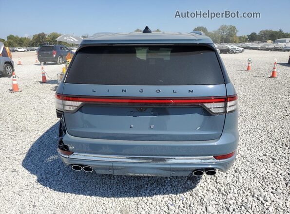 5LM5J9XC8SGL29538 2025 LINCOLN AVIATOR Синий Вид сзади