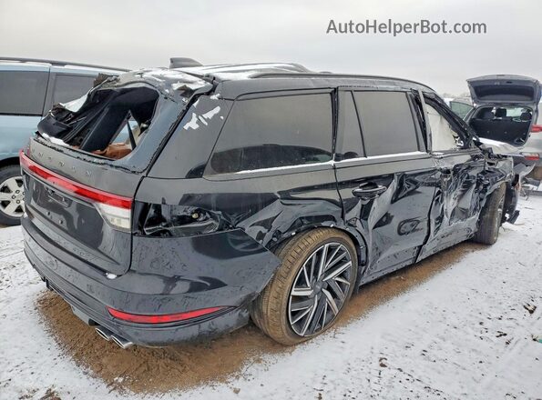 5LM5J9XC9SGL25630 2025 LINCOLN AVIATOR Черный Задняя правая четверть