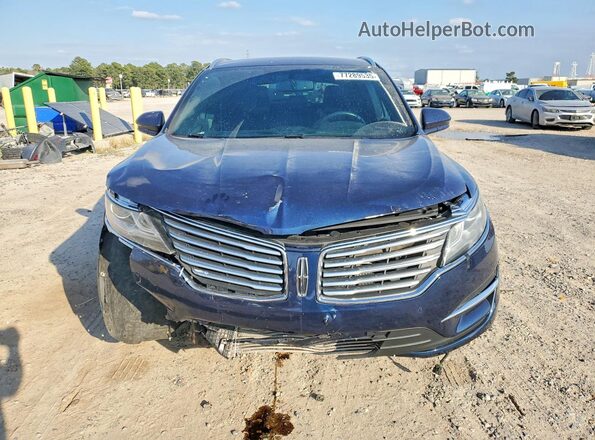 5LMCJ1C95HUL49792 2017 LINCOLN MKC Синий Вид спереди