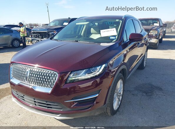 5LMCJ1C9XKUL22739 2019 LINCOLN MKC Темно-бордовый Передняя левая четверть