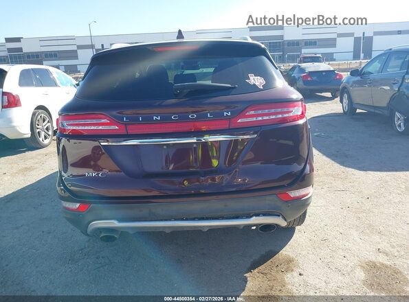 5LMCJ1C9XKUL22739 2019 LINCOLN MKC Темно-бордовый 