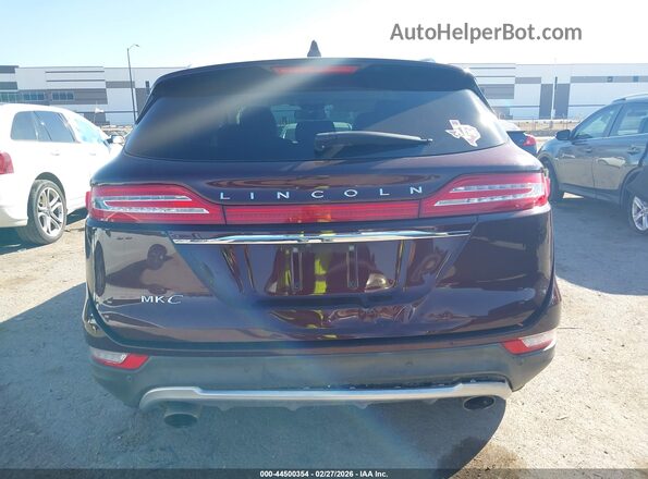 5LMCJ1C9XKUL22739 2019 LINCOLN MKC Темно-бордовый Вид спереди