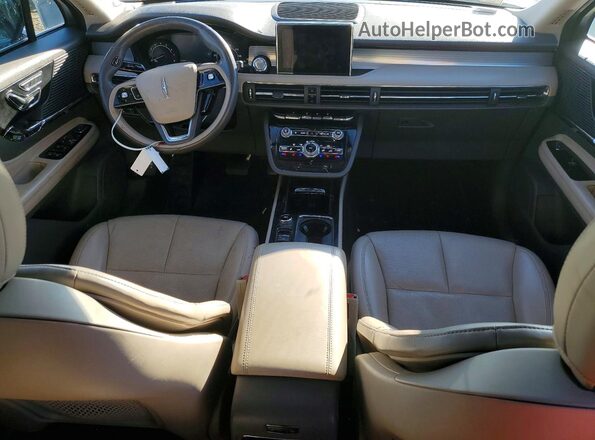 5LMCJ1D90MUL13291 2021 LINCOLN CORSAIR Темно-бордовый Вид панели приборов