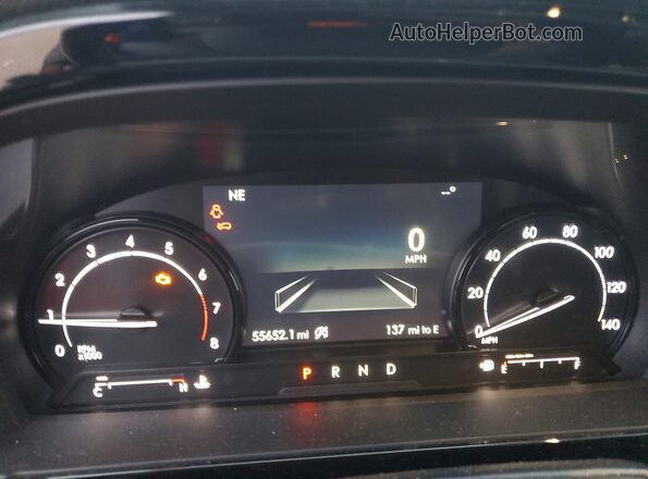 5LMCJ1D98MUL07352 2021 LINCOLN CORSAIR White Instrument cluster view