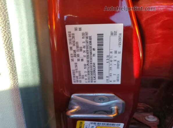 5LMCJ2C95KUL30141 2019 LINCOLN MKC Красный Панорамный вид салона 360°
