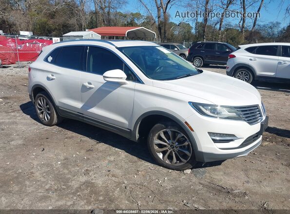 5LMCJ2C98GUJ31172 2016 LINCOLN MKC Белый Передняя правая четверть