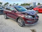 2017 Lincoln Mkc Select Темно-бордовый vin: 5LMCJ2C98HUL32796