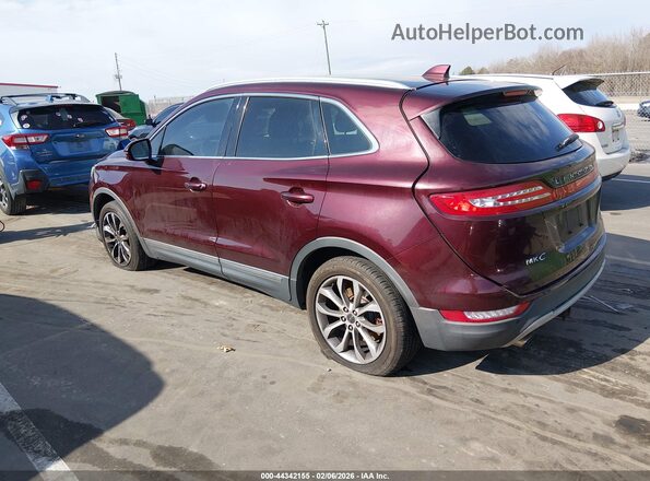 5LMCJ2C9XGUJ19699 2016 LINCOLN MKC Красный Задняя левая четверть