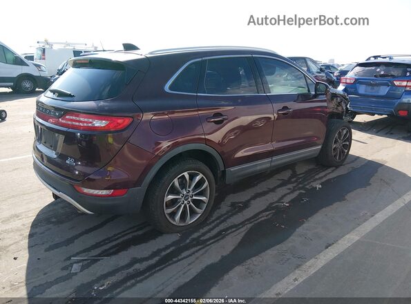 5LMCJ2C9XGUJ19699 2016 LINCOLN MKC Красный Задняя правая четверть