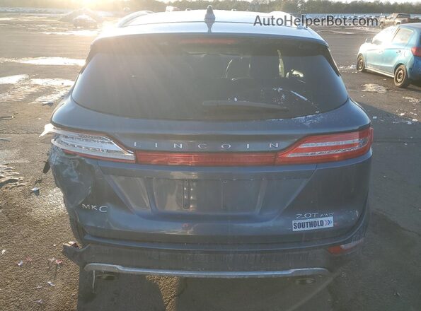 5LMCJ2D91JUL22146 2018 LINCOLN MKC Синий Вид сзади