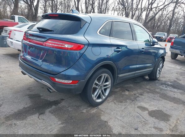 5LMCJ3D91JUL08768 2018 LINCOLN MKC Синий Задняя правая четверть