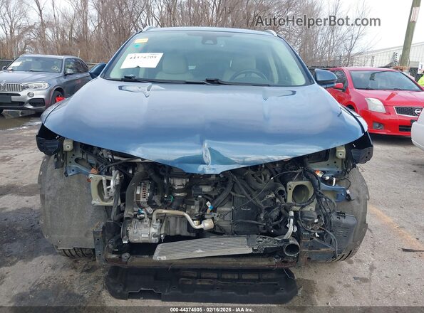 5LMCJ3D91JUL08768 2018 LINCOLN MKC Синий Вид задней части салона