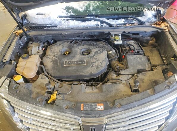 5LMCJ3D92GUJ12654 2016 LINCOLN MKC Желто-коричневый Вид подкапотного пространства