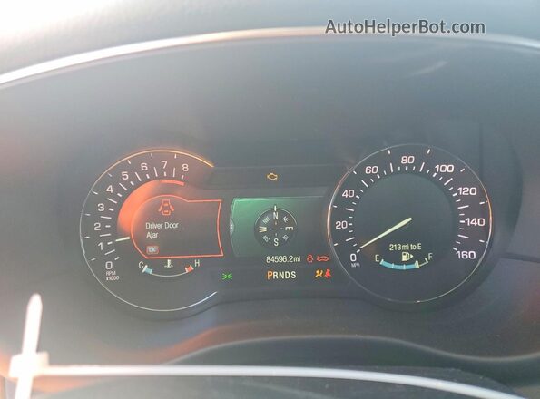 5LMCJ3D92KUL38198 2019 LINCOLN MKC Белый Вид щитка приборов