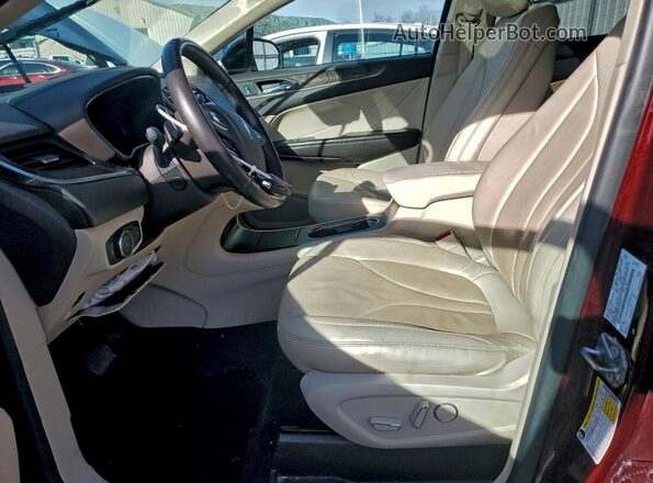 5LMCJ3D96KUL02546 2019 LINCOLN MKC Бордовый Вид салона спереди
