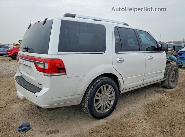 5LMJJ2HT6GEL06816 2016 LINCOLN NAVIGATOR Белый Задняя правая четверть