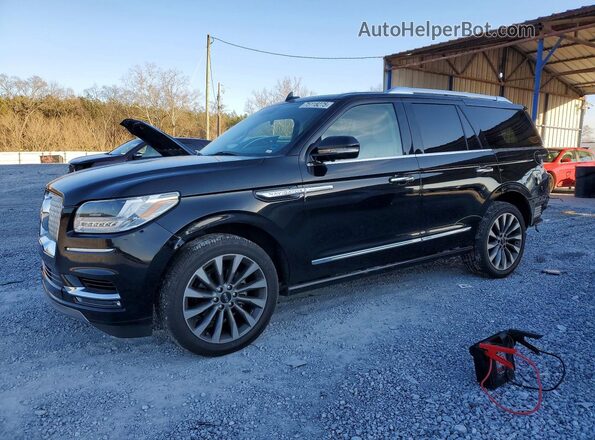 5LMJJ2HT7JEL05469 2018 LINCOLN NAVIGATOR Черный Передняя левая четверть