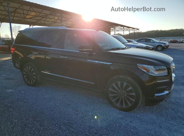 5LMJJ2HT7JEL05469 2018 LINCOLN NAVIGATOR Черный Передняя правая четверть
