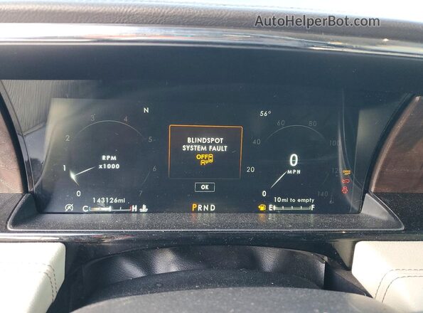 5LMJJ2HT7JEL05469 2018 LINCOLN NAVIGATOR Черный Вид щитка приборов
