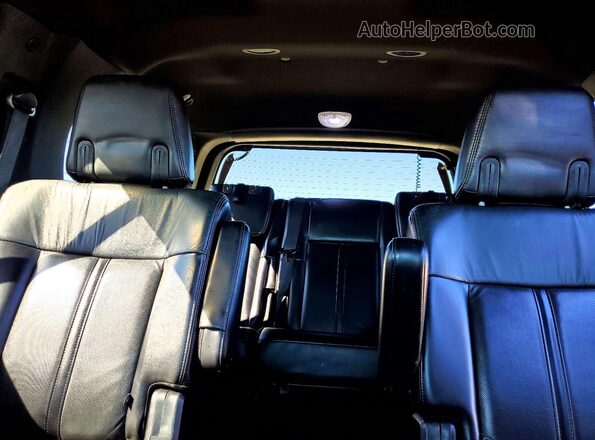 5LMJJ2HT8HEL00839 2017 LINCOLN NAVIGATOR Black Вид задніх сидінь