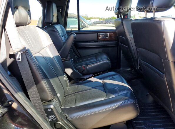5LMJJ2HT8HEL00839 2017 LINCOLN NAVIGATOR Black Вид задньої частини салону