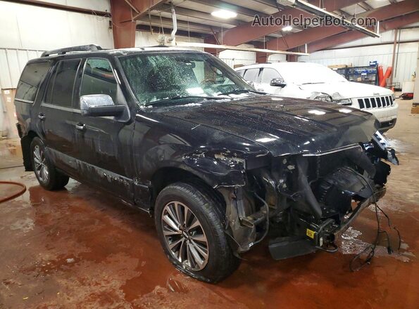 5LMJJ2JT0HEL03079 2017 LINCOLN NAVIGATOR Black Передня права чверть