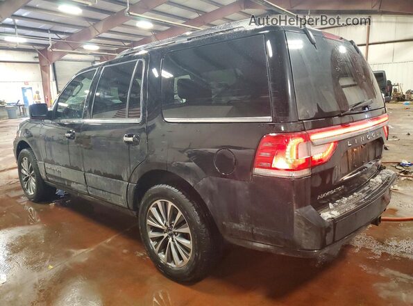 5LMJJ2JT0HEL03079 2017 LINCOLN NAVIGATOR Black Задня ліва чверть