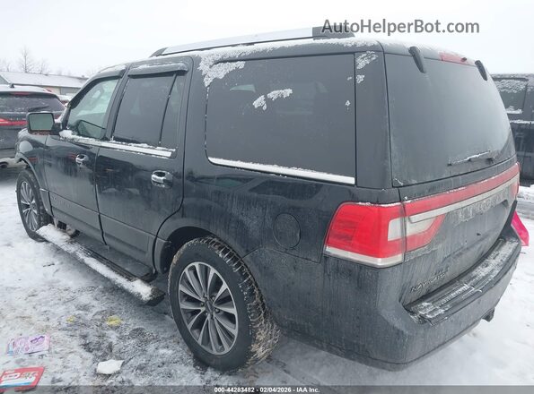 5LMJJ2JT7HEL06447 2017 LINCOLN NAVIGATOR Черный Задняя левая четверть