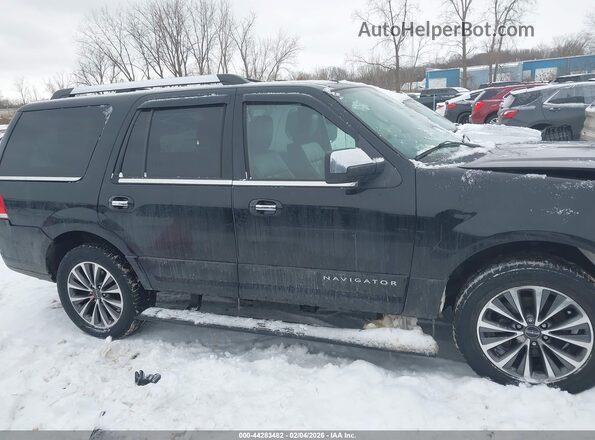 5LMJJ2JT7HEL06447 2017 LINCOLN NAVIGATOR Черный Панорамный вид салона 360°