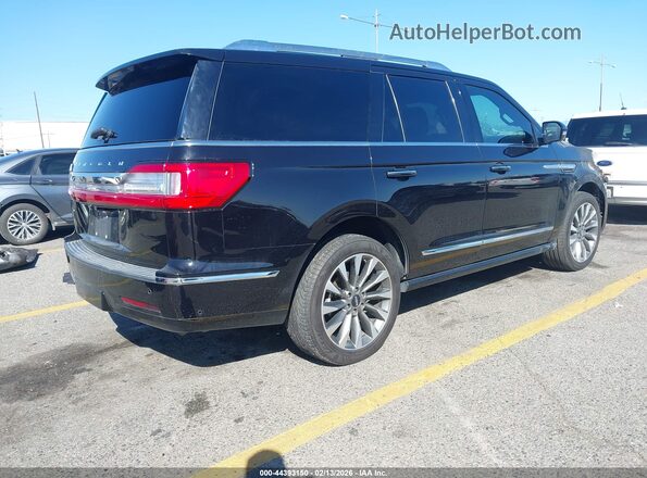 5LMJJ2KT0MEL03009 2021 LINCOLN NAVIGATOR Black Задня права чверть