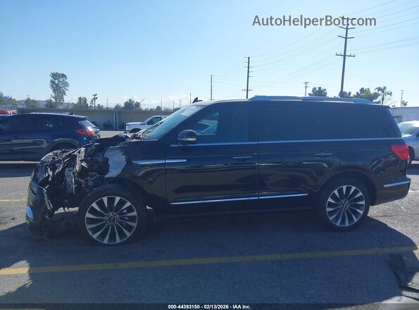 5LMJJ2KT0MEL03009 2021 LINCOLN NAVIGATOR Black Вид задньої частини салону